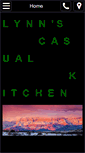 Mobile Screenshot of lynnscasualkitchen.com